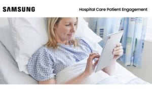 Samsung offers Interactive Patient Care solution bundle in partnership with Oneview Healthcare